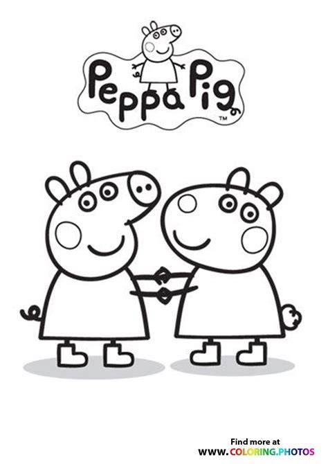 Peppa Pig Coloring Pages For Kids