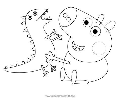 Peppa Pig Coloring Pages George