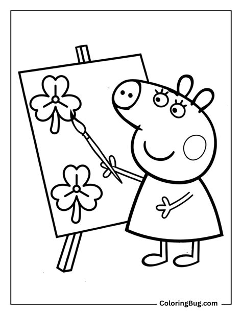 Peppa Pig Painting