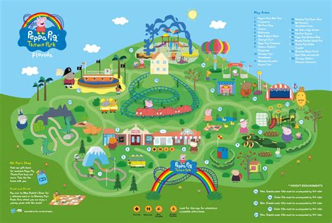 Peppa Pig Park map