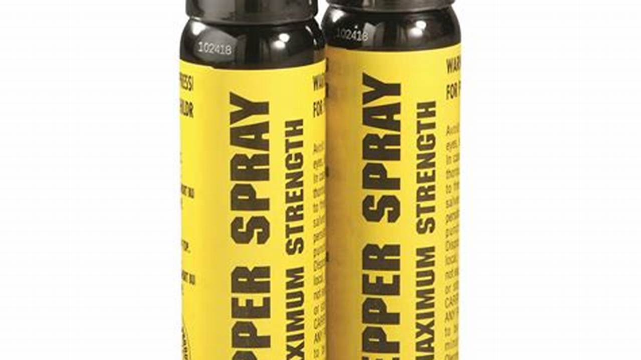 Pepper Spray, Articles