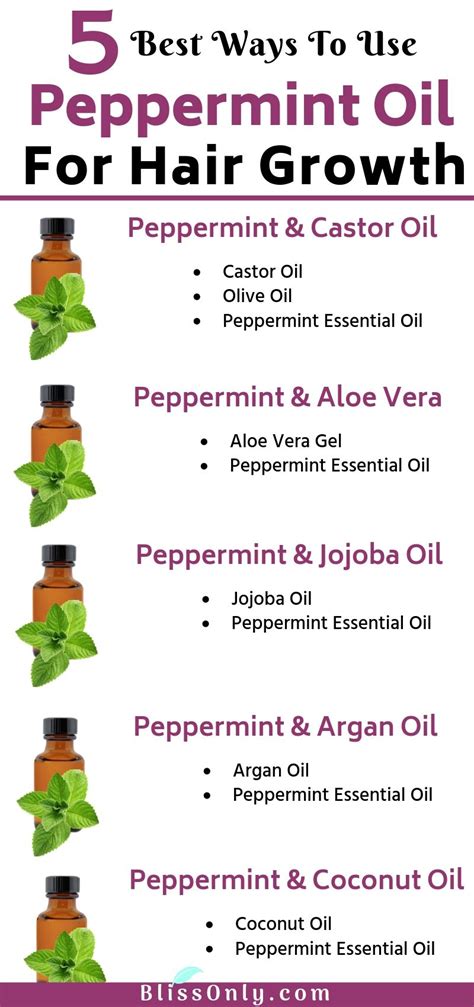 Peppermint Essential Oil For Hair