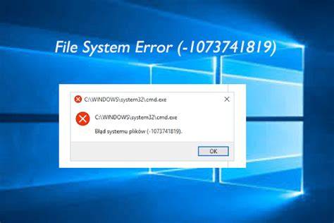 Perbaiki File System Error & File Rusak