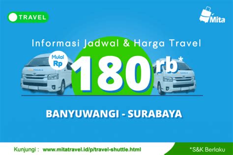 Perbandingan Harga Travel Banyuwangi ke Surabaya