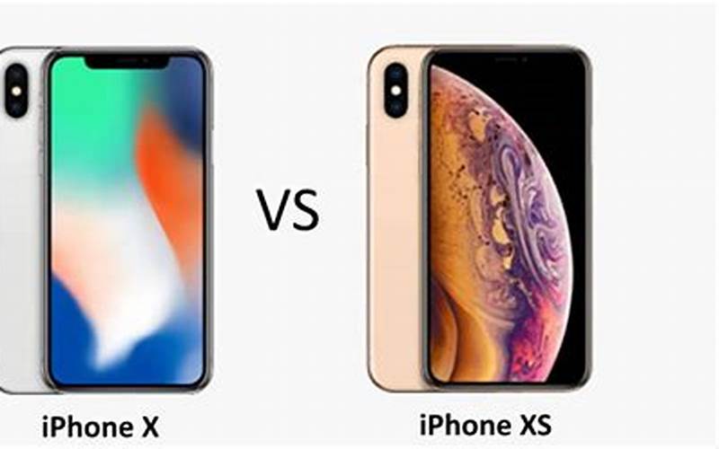 Perbedaan Iphone Xs Dan Iphone X