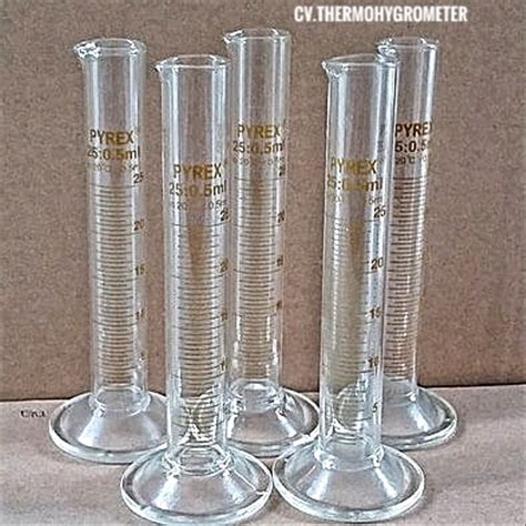 Perbedaan ukuran 250 ml gelas dengan gelas ukur lainnya