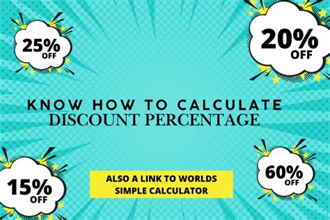 Percentage Discounts