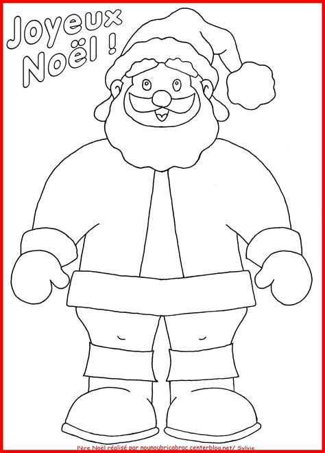 Pere Noel A Colorier