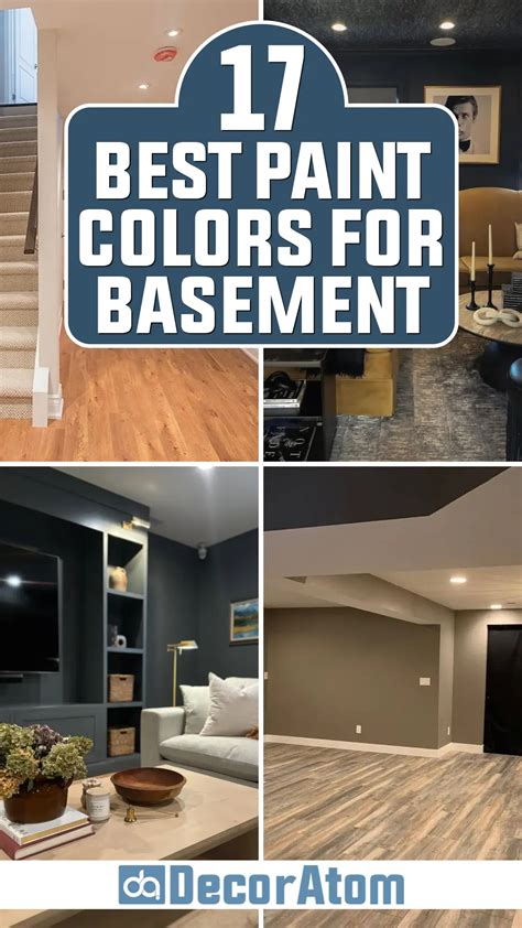 Perfect Basement Paint Colors
