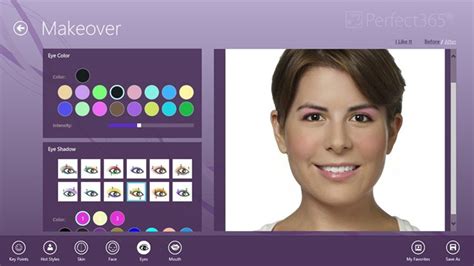 Perfect365 is a makeover app for Windows 10