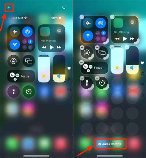 Perfectly Customize Control Center in Line with Your Needs