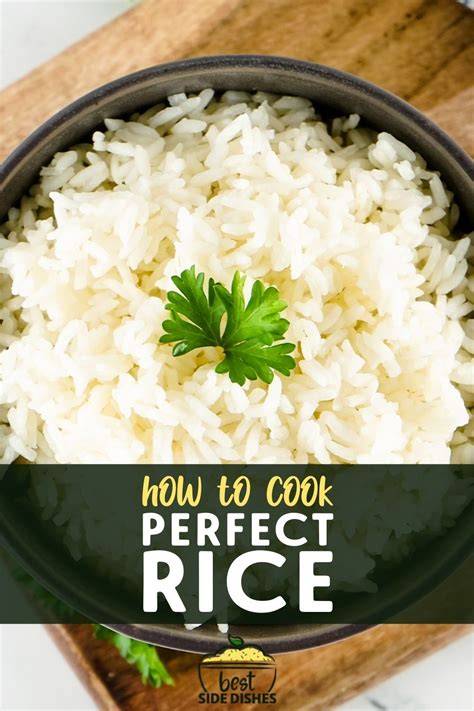 Perfectly cooked rice
