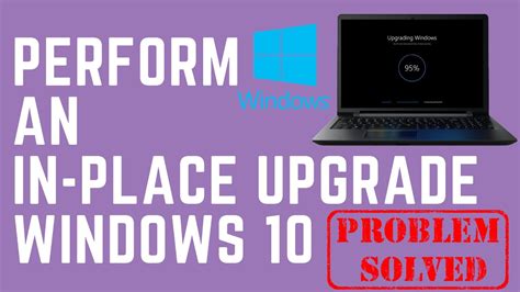 Perform In-Place Upgrade