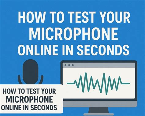 Perform iPad microphone test