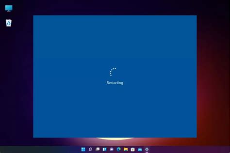 Performing a hard restart while upgrading will cause a loop
