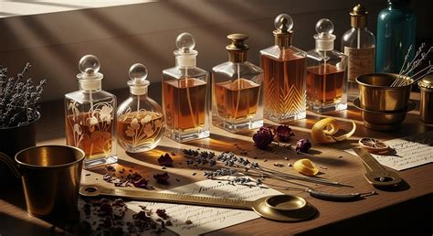 Perfume Crafting Process