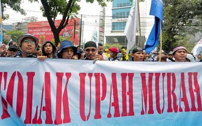Peristiwa Demo Buruh Di Jakarta