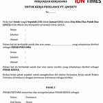Perjanjian Kerjasama Indonesia