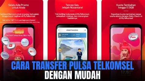 Perlu Diketahui Tentang Transfer Pulsa Telkomsel 10 Ribu
