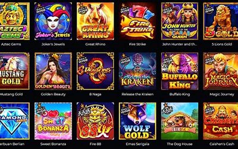 Permainan Mesin Slot Yang Populer Di Situs Judi Slot Online