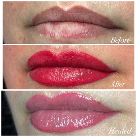 Permanent Lipstick Tattoo