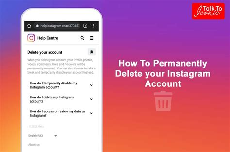 Permanently Delete Your Instagram Account