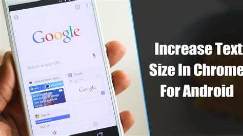 Permanently Increase Text Size in Chrome Browser