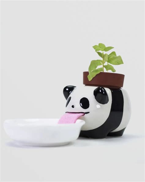 Bring Your Plants to Life with Peropon Drinking Animal Planter - A Cute and Functional Addition to Your Home Decor!