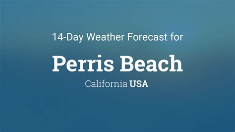 Perris: Where Sunny Skies and Blue Horizons Meet - Experience the Best of Southern California Weather!