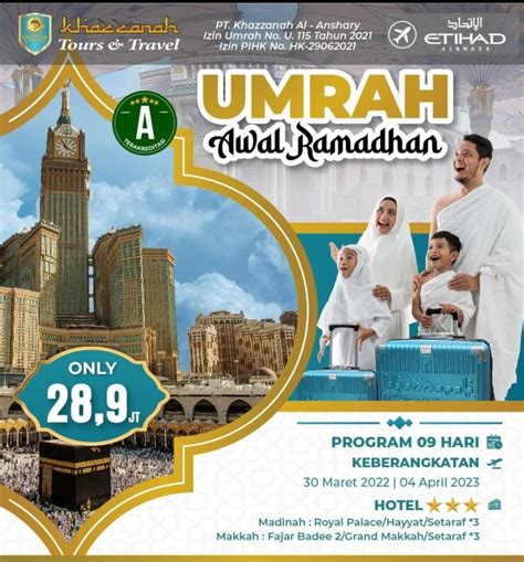 Persiapan Umrah Ramadhan 2023