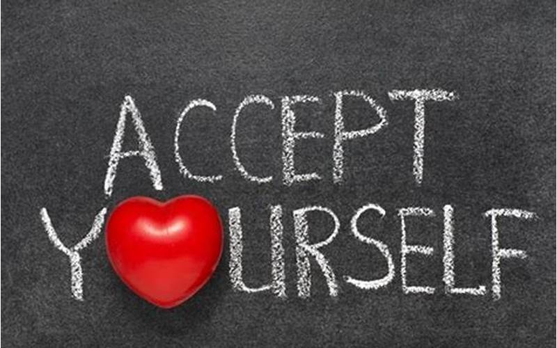 Person Accepting Themselves