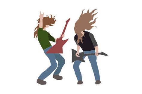 Download Person Headbanging SVG File - SVG Design Commercial Use