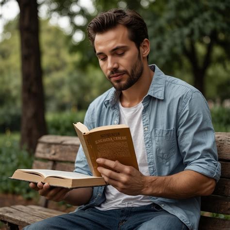 Image of a Person Reading a Book