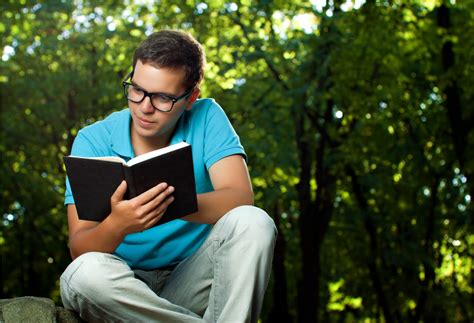 Image of a Person Reading a Book