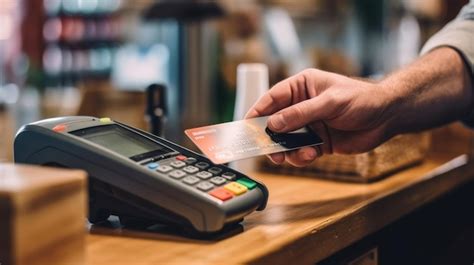 Person using credit card and laptop