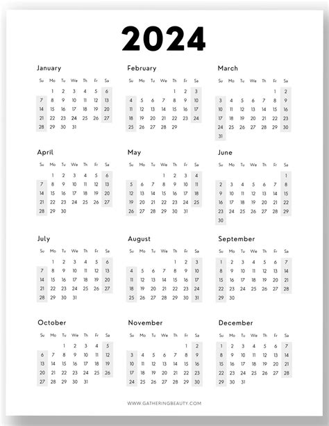 Image of a Person Using a 2024 Printable Calendar One Page Word Search Engine