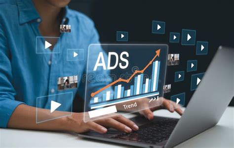 Person analyzing an advertisement