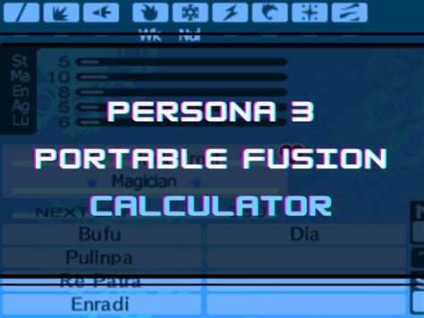 Master Persona Fusion with Ease: Persona 3 Portable Fusion Calculator
