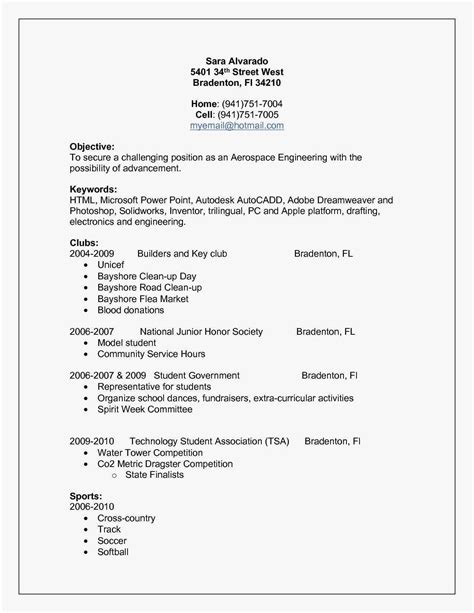 Personal Background Sample Resume