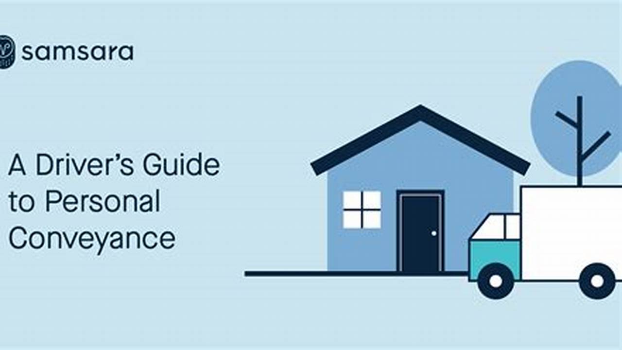 Personal Conveyance Rules 2024