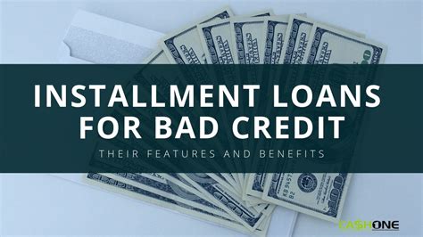 Personal Installment Loan Bad Credit Rates