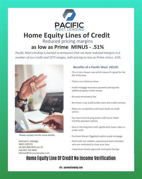 Personal Line Of Credit No Income Verification