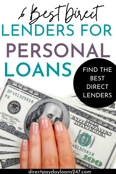 Personal Loan Direct Lenders Best Rates