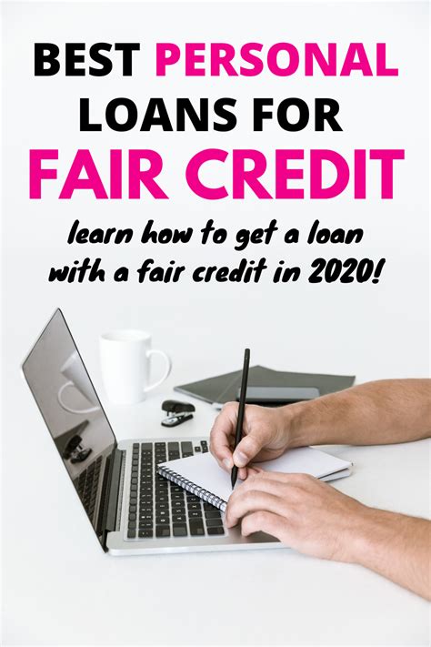 Personal Loan Lenders For Fair Credit