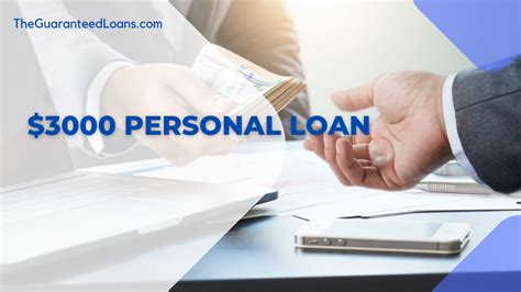 Personal Loans For 3000 Dollars