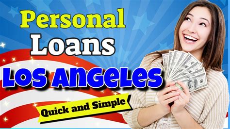 Personal Loans Los Angeles Ca