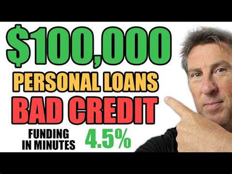 Personal Loans Very Poor Credit
