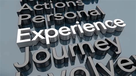 Personal Market Experience