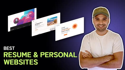 Personal Resume Website Examples Personal Website Pinterest Sample
resume