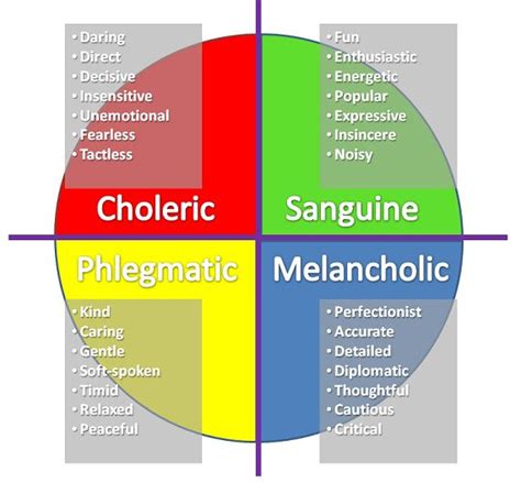 Personality Types Sanguine Test